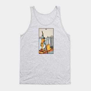 Six of swords tarot card Tank Top